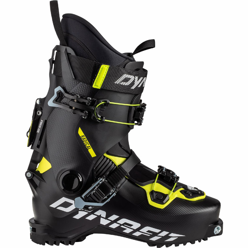 DYNAFIT Radical Ski Touring Boots black/neon yellow